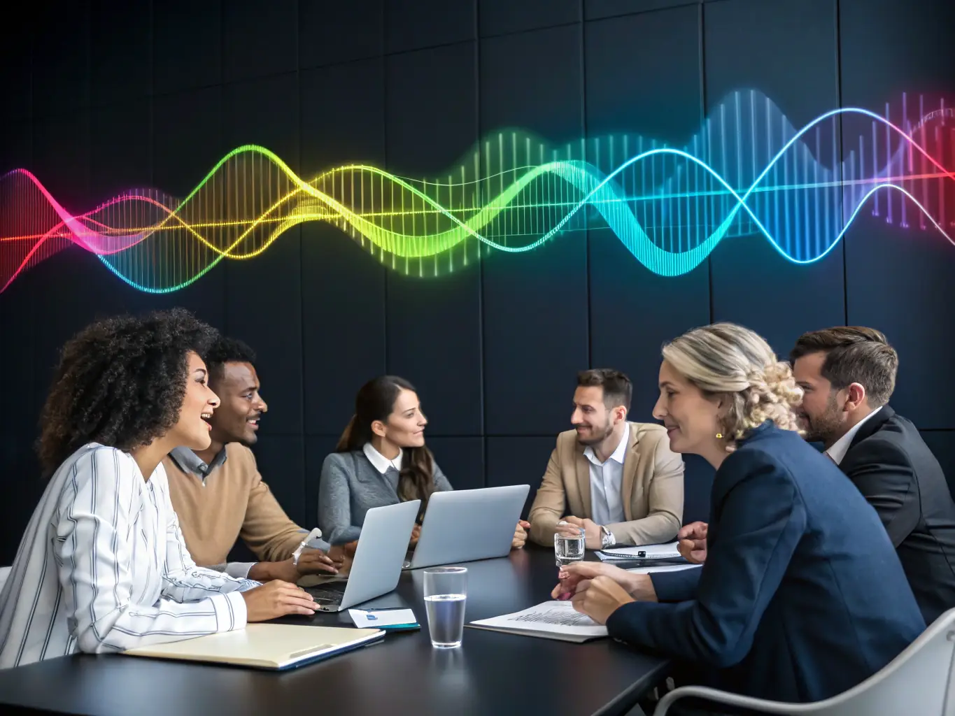 An engaging image of a Cultural Audio Workshop, showing participants learning about audio production, music publishing, and sound engineering from experienced instructors.